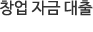 창업 자금 대출